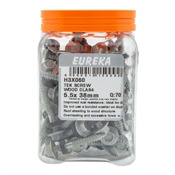 H3X060 - Tek Screw Wood Class 4